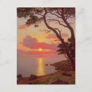 Carte Postale Calme de Soir, Côte d'Azur