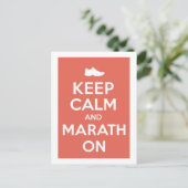 Carte Postale Calme et marathon (Debout devant)