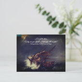 Carte Postale Calmer la mer (Debout devant)