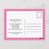 Carte Postale Calmez-vous et lavez-vous la main (Dos)