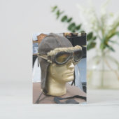 Carte Postale Calot d'aviateur (Debout devant)