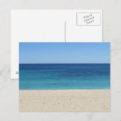 Carte Postale Calques de plage (Devant / Derrière)