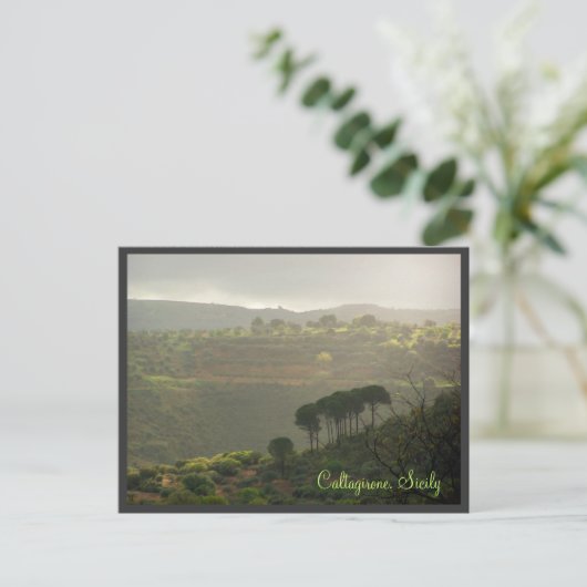 Carte Postale Caltagirone. Sicile (Debout devant)