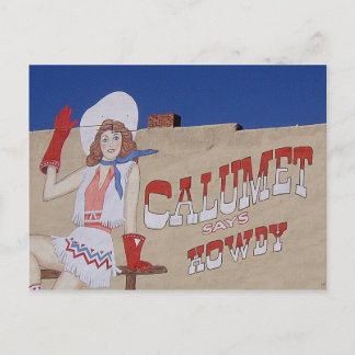 Carte Postale Calumet Dit Howdy