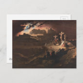 Carte Postale Calvaire par John Martin (Devant / Derrière)