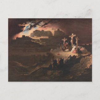 Carte Postale Calvaire par John Martin