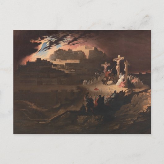 Carte Postale Calvaire par John Martin (Devant)