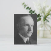 Carte Postale Calvin Coolidge (Debout devant)