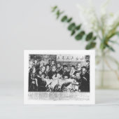 Carte Postale Calvin et Luther (gravure) (Debout devant)