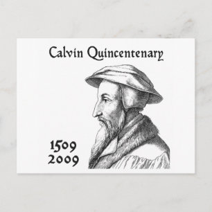 Carte Postale Calvin Quincentenaire