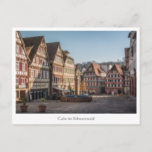 Carte Postale Calw Forêt-Noire