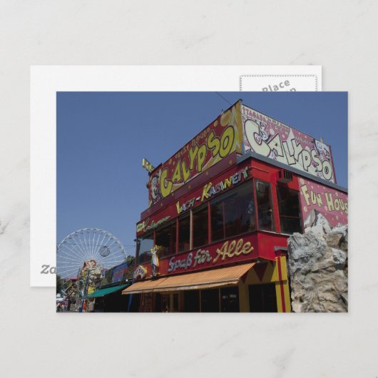 Carte Postale Calypso (Devant / Derrière)