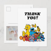 Carte Postale Camarades simples de Rue Sésame 1er anniversaire (Devant / Derrière)