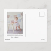 Carte Postale Camarades simples de Rue Sésame 1er anniversaire (Dos)