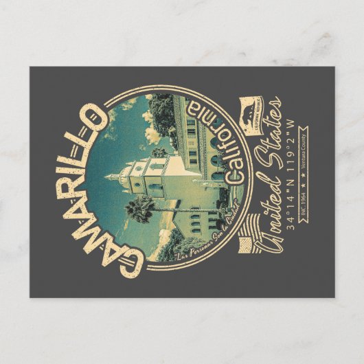 CARTE POSTALE CAMARILLO CALIFORNIA - VILLE DE CAMARILLO CA (Devant)