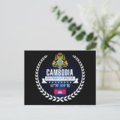 Carte Postale Cambodge (Debout devant)