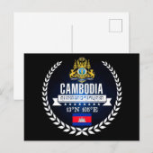 Carte Postale Cambodge (Devant / Derrière)