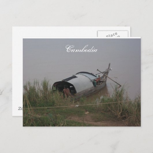 Carte postale Cambodge (Devant / Derrière)