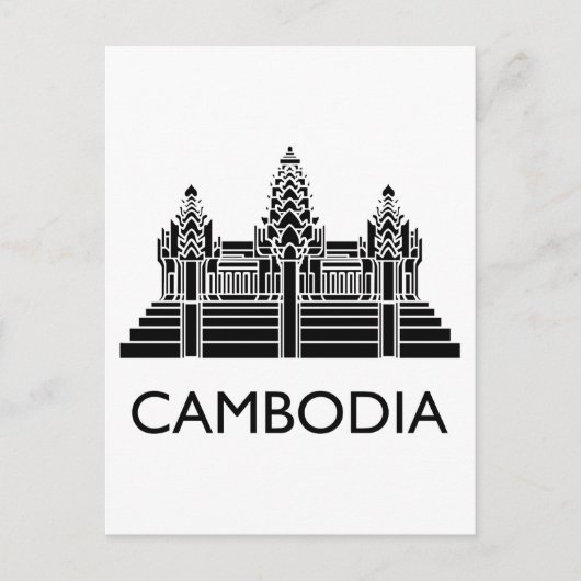 Carte Postale Cambodge Angkor Vat (Devant)