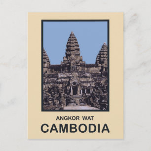 Carte Postale Cambodge Angkor Vat
