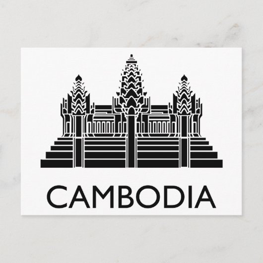 Carte Postale Cambodge Angkor Vat (Devant)