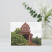 Carte Postale Cambodge Temple Poscard (Debout devant)