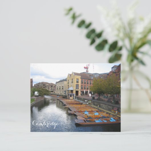 Carte Postale Cambridge (Debout devant)