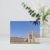 Carte postale Cambridge King's College (Debout devant)