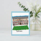 Carte postale Cambridge Peterhouse (Debout devant)