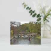 Carte postale Cambridge Punting (Debout devant)