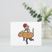 Carte Postale Cambriolage de chat (Debout devant)