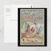 Carte postale Camden et Atlantic Railroad (Devant / Derrière)