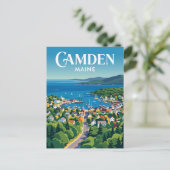 Carte Postale Camden États-Unis (Debout devant)