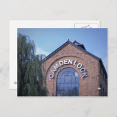 Carte Postale Camden Lock - Allons faire du shopping - Londres (Devant / Derrière)