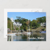 Carte Postale Camden, Maine (Devant / Derrière)