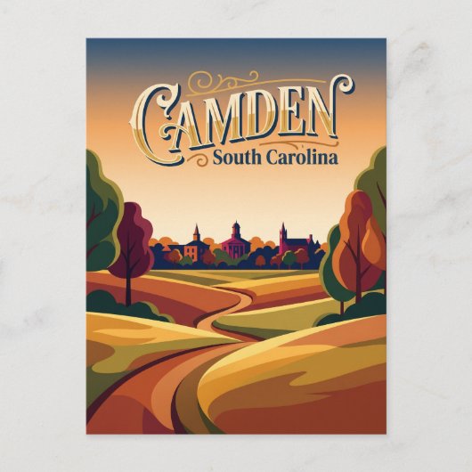 Carte Postale Camden USA (Devant)