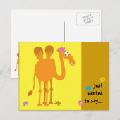 Carte postale Camel (Devant / Derrière)