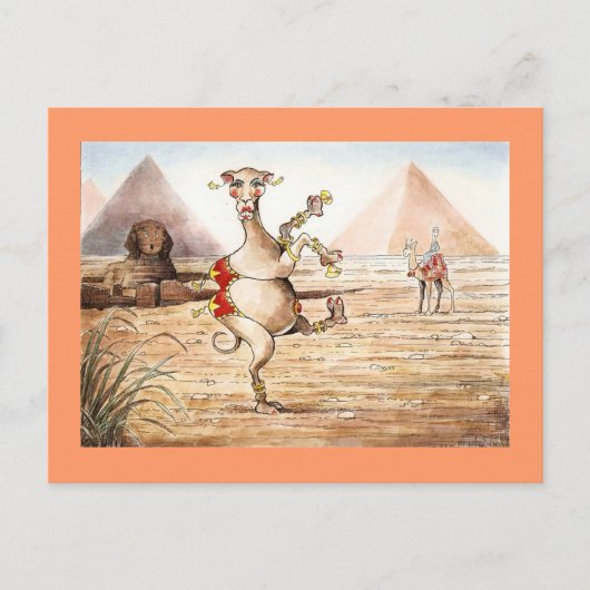 Carte Postale Camel Dance Postcard (Devant)