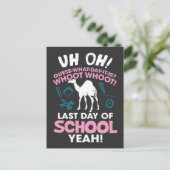 Carte Postale Camel Devinez Quel Jour C'Est Dernier Jour De L'Éc (Debout devant)