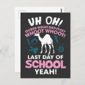 Carte Postale Camel Devinez Quel Jour C'Est Dernier Jour De L'Éc (Devant / Derrière)