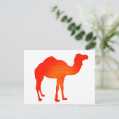 Carte Postale Camel en rouge (Debout devant)