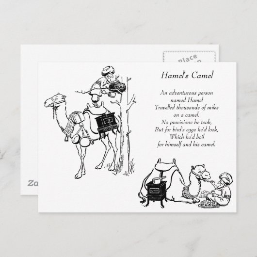 Carte Postale Camel Limerick de Hamel (Devant / Derrière)