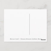 Carte postale Camel marocain (Dos)