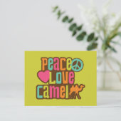 Carte Postale Camel Peace Love (Debout devant)