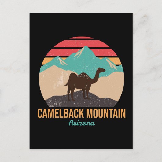 Carte Postale Camelback Mountain Arizona (Devant)