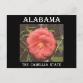 Carte Postale Camélia de l'Alabama (Rouge) (Devant)