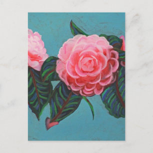 Carte Postale Camellia Japonica Sky