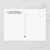 Carte Postale Camellia rouge (Dos)