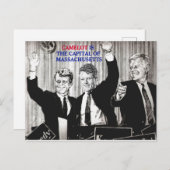 Carte Postale Camelot est la capitale du Massachusetts (Devant / Derrière)
