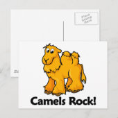 Carte Postale Camels Rock ! (Devant / Derrière)